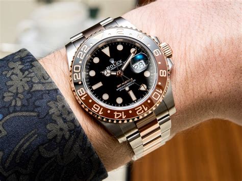 Rolex root beer gmt master 2